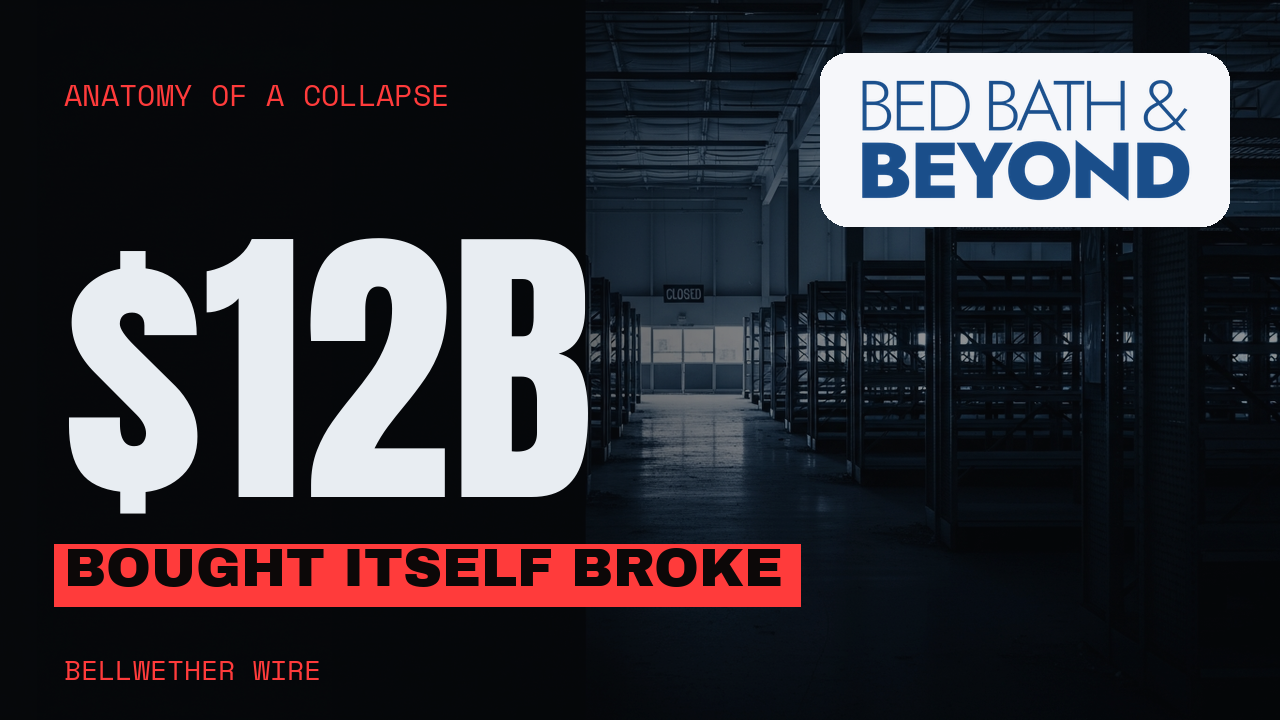Bed Bath & Beyond collapse