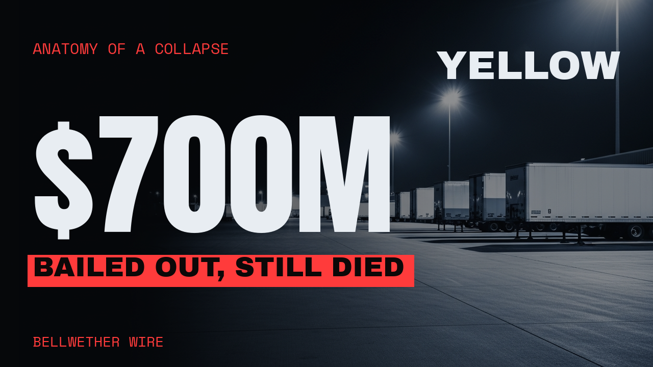 Yellow Corporation collapse